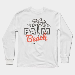 PALM TREE BEACH TSHIRT Long Sleeve T-Shirt